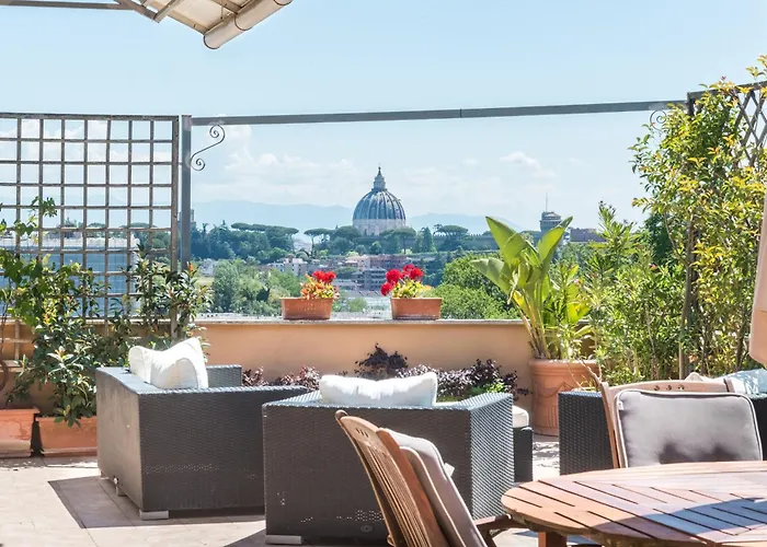 Vatican-metro A Panoramic Penthouse With Jacuzzi Appartamento Roma